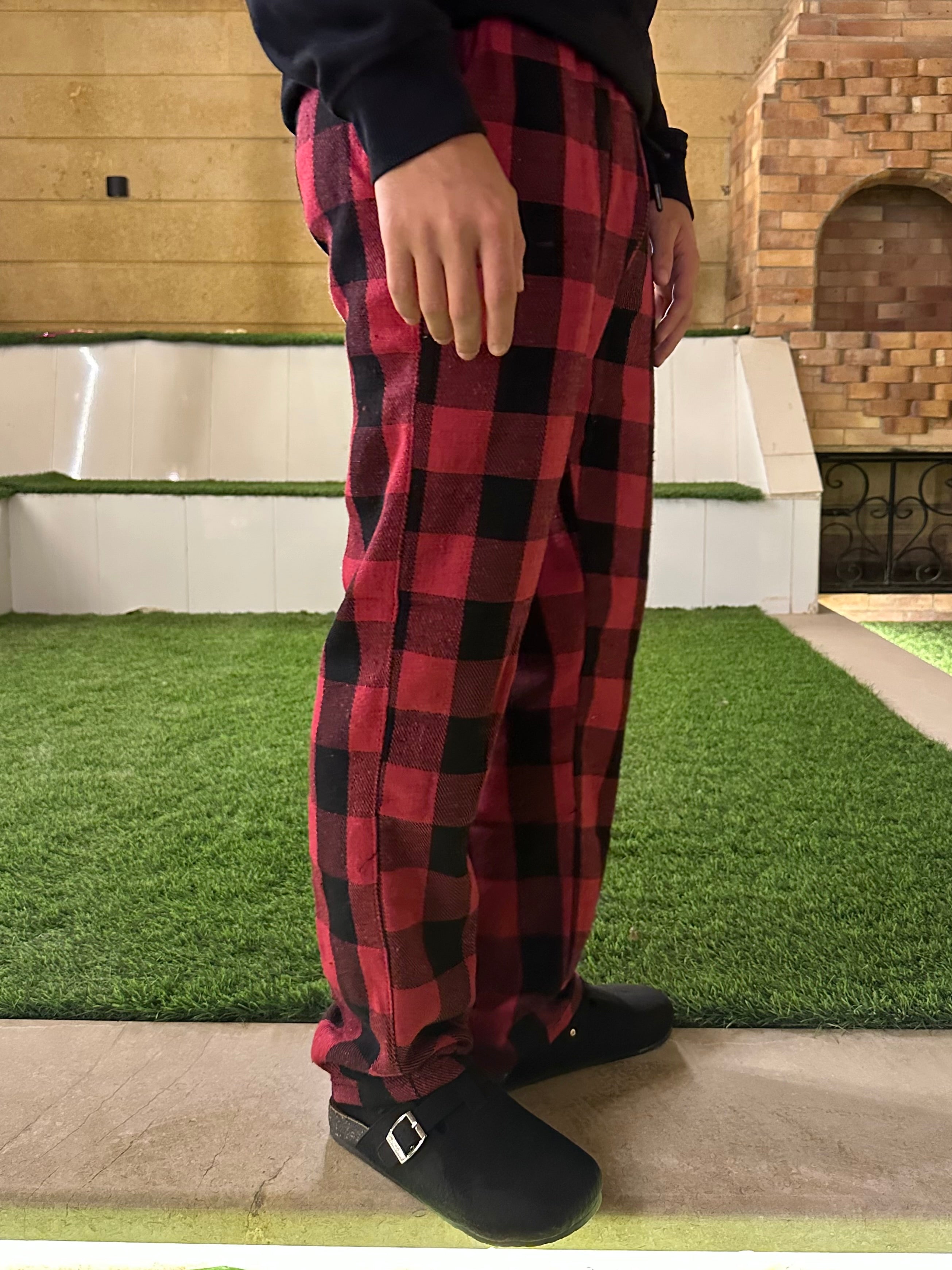 Unisex Christmas Red Pants